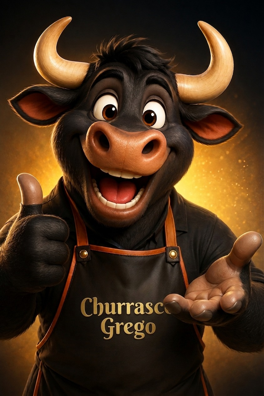 Mascote do Churrasco Grego da Rocinha - Localização e Atendimento